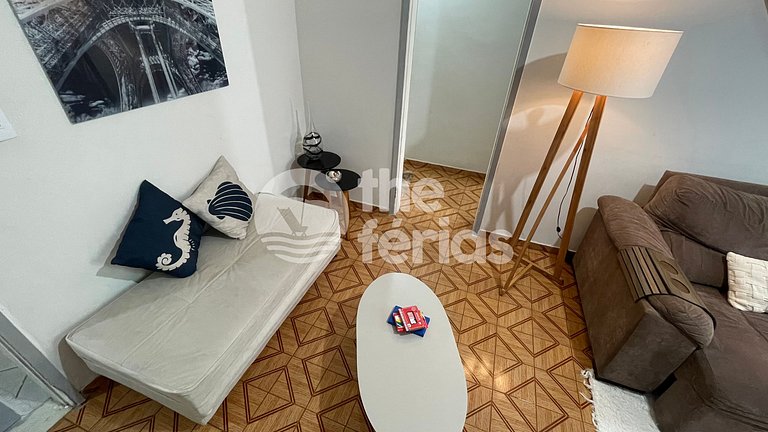 AP 5min andando da Praia do Forte c/ Garagem