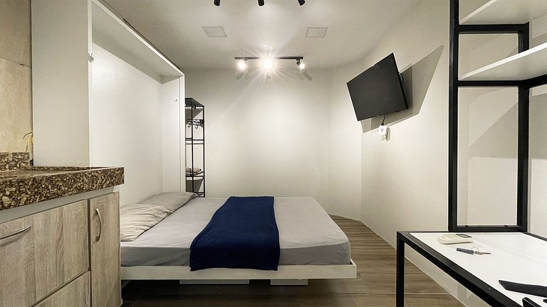 Suíte econômica c/ AC frigobar WIFI | @theferias_