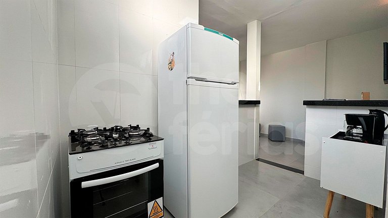 Ap 2 qtos c/ Ar C 7mins andando do Forte