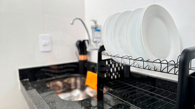 Ap 2 qtos c/ Ar C 7mins andando do Forte