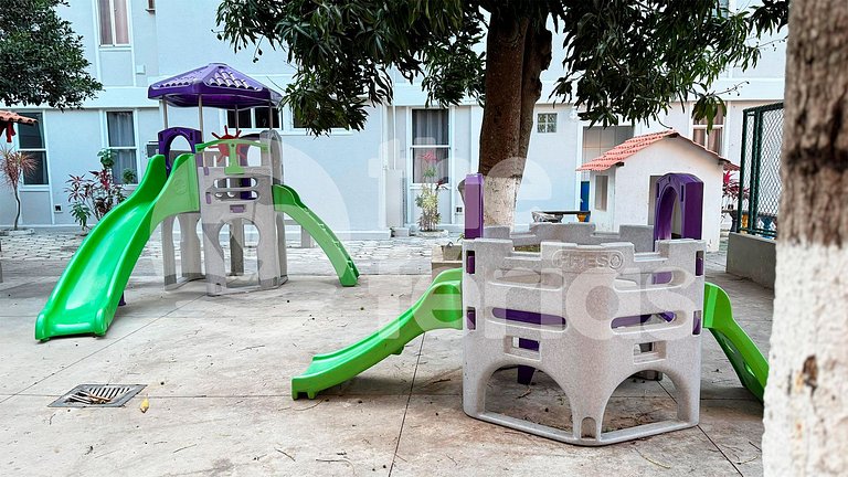 Ap 2 qtos c/ Ar C 7mins andando do Forte