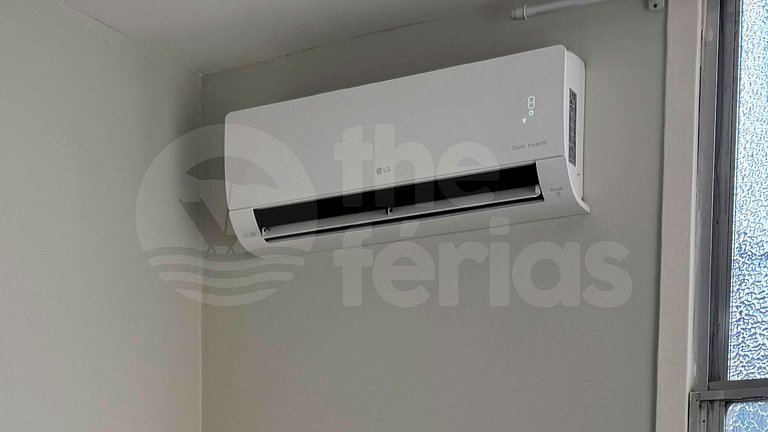 Ap 2 qtos c/ Ar C 7mins andando do Forte