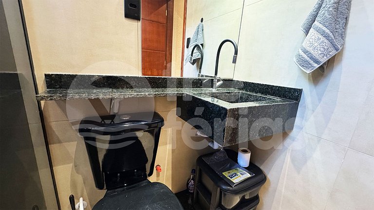 Loft novo com cozinha, ar-condicionado e wi-fi