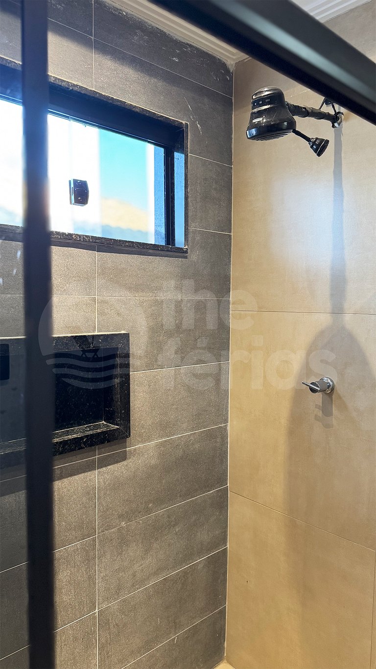 Loft novo com cozinha, ar-condicionado e wi-fi