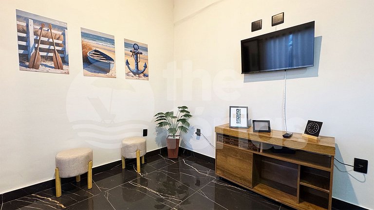 Loft novo com cozinha, ar-condicionado e wi-fi