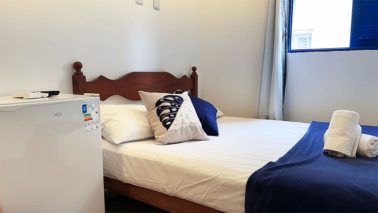 Suíte Família com AR frigobar bem no centro