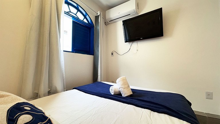 Suíte Família com AR frigobar bem no centro