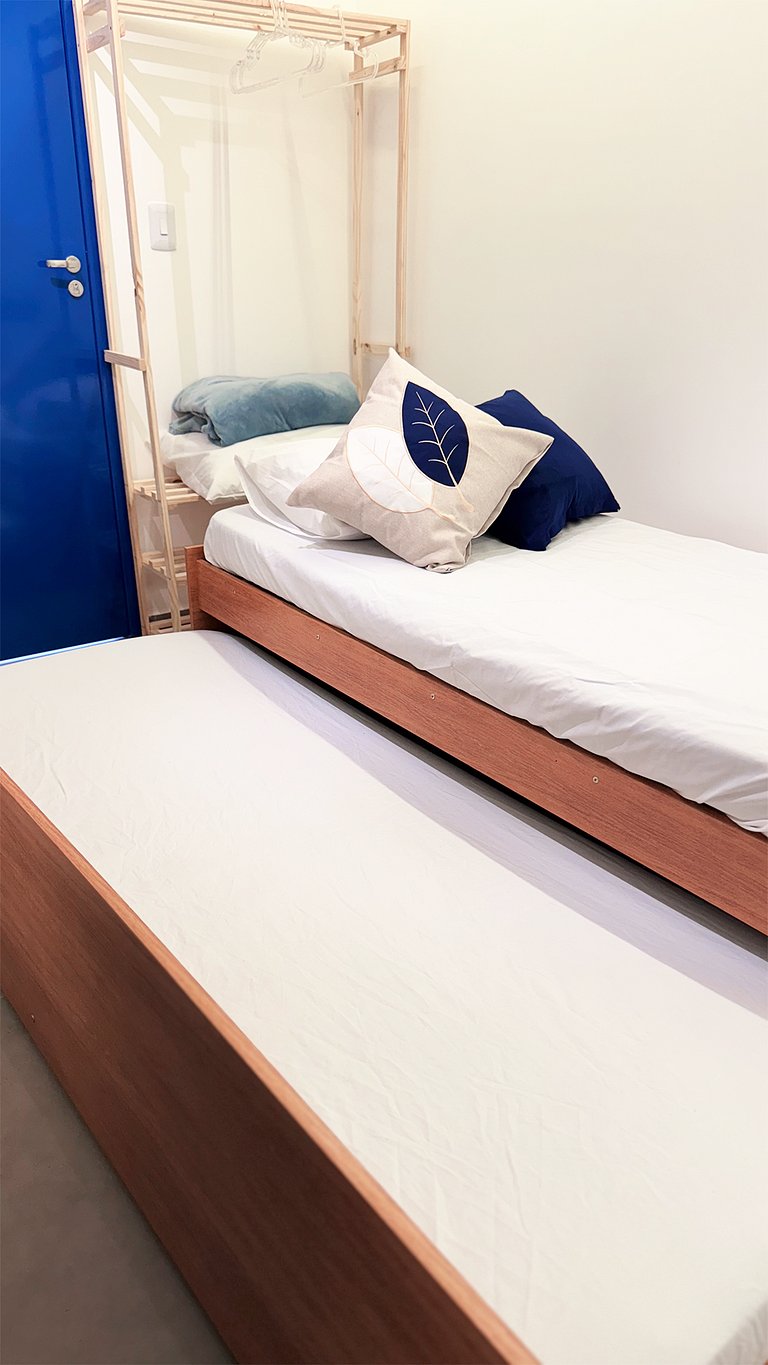 Suíte Família com AR frigobar bem no centro