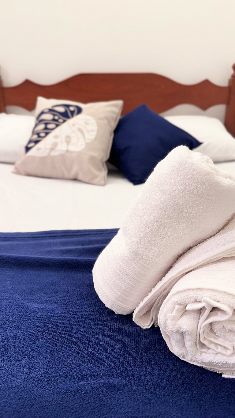 Suíte Família com AR frigobar bem no centro