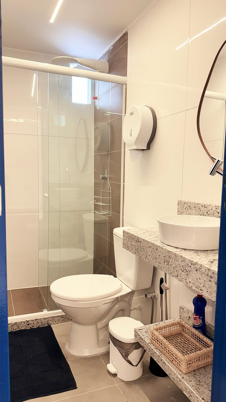 Suíte Família com AR frigobar bem no centro