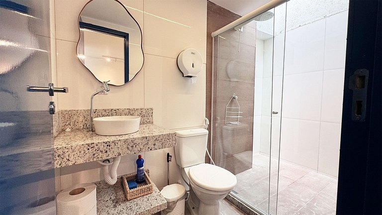 Suíte Família com AR frigobar bem no centro