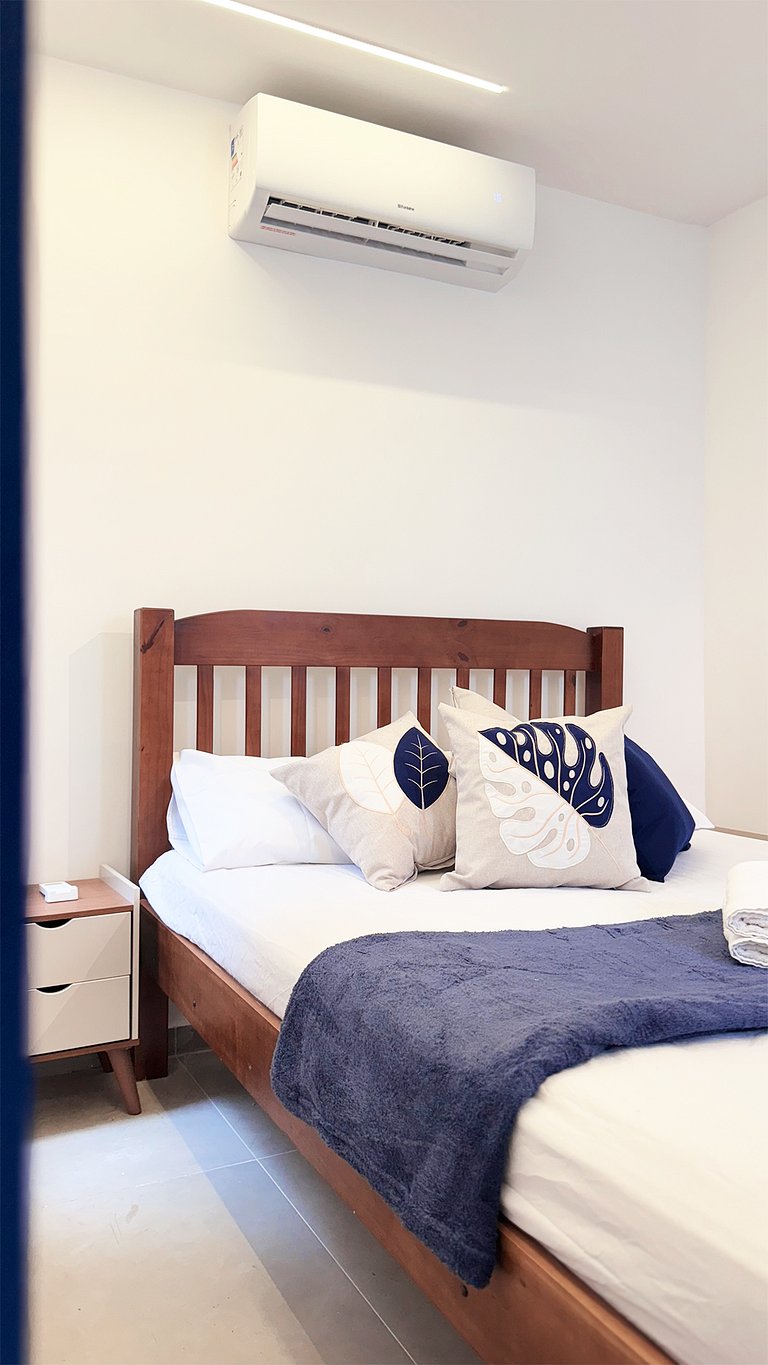 Suíte Família com AR frigobar bem no centro